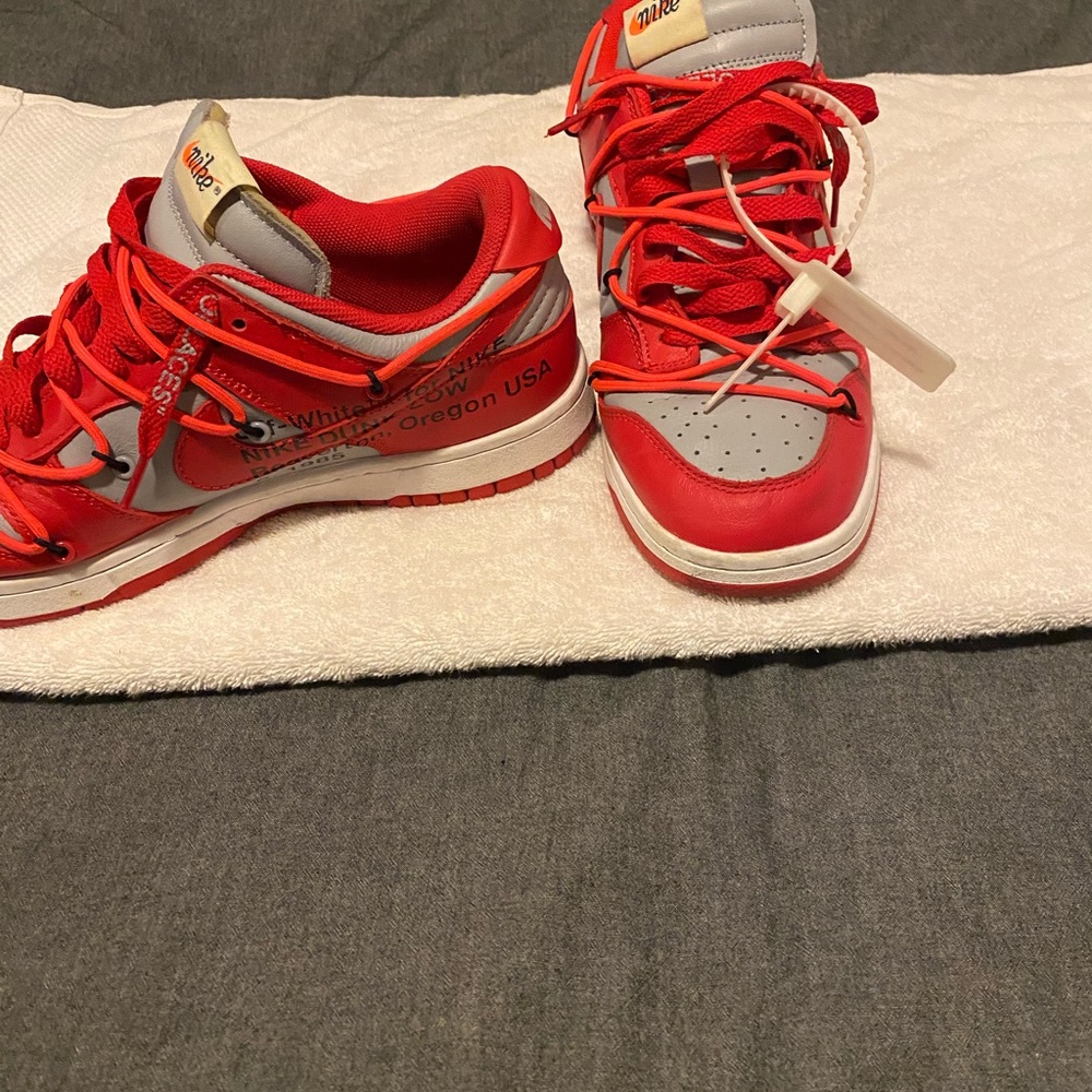 Red Off White Dunks - Picture 3 of 3